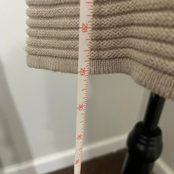 JOSEPH A Cream Color Knit Sweater XL - Picture 6 of 11